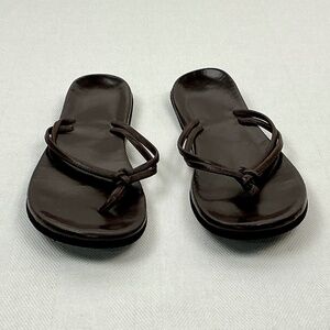 Brown Leather Sandals Size 7